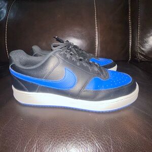 Court Vision Low black game royal size 10